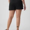 4" Downtown kaki korte broek