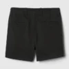 4" Downtown kaki korte broek