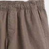 5,5" Relaxed korte broek van linnenmix