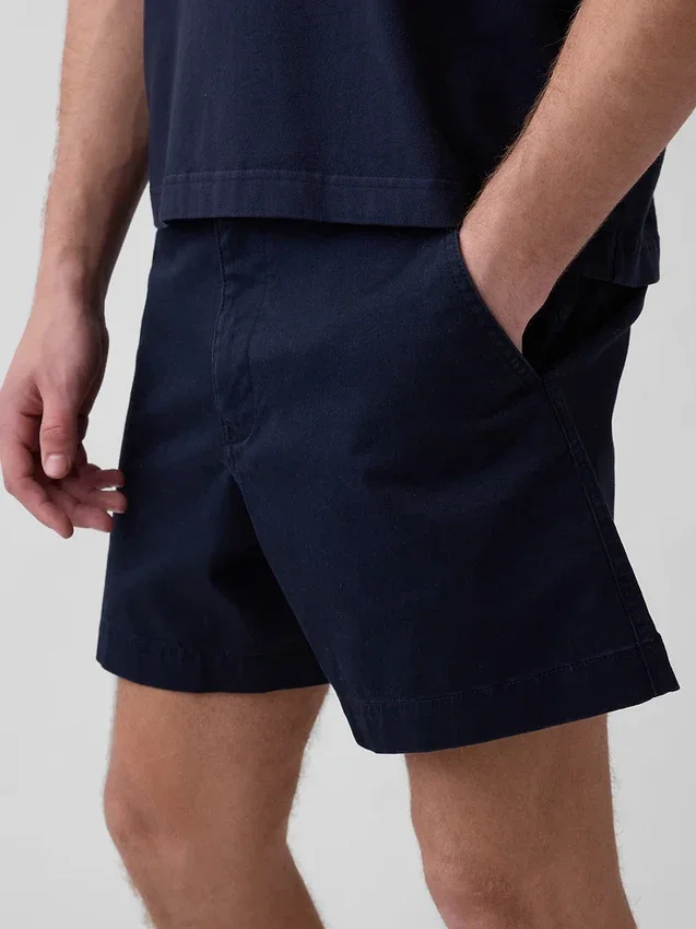 5,5" relaxte korte broeken