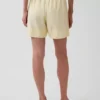 6" gemakkelijke korte broek van linnenmix