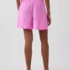 6" gemakkelijke korte broek van linnenmix