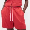 6" gemakkelijke korte broek van linnenmix