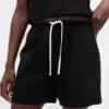 6" gemakkelijke korte broek van linnenmix