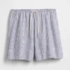 6" gemakkelijke korte broek van linnenmix