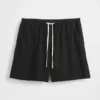 6" gemakkelijke korte broek van linnenmix