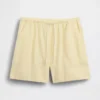 6" gemakkelijke korte broek van linnenmix