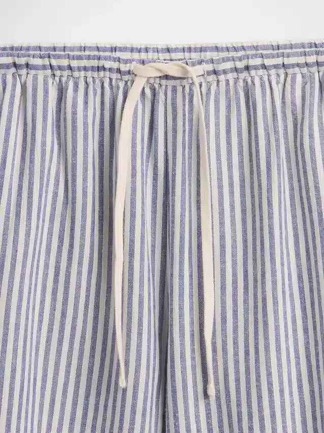 6" gemakkelijke korte broek van linnenmix