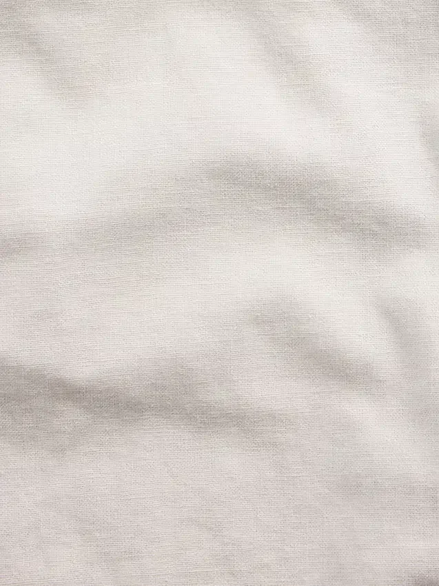 7,5" korte broek van linnen-katoen