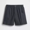 7" popeline relaxte korte broek