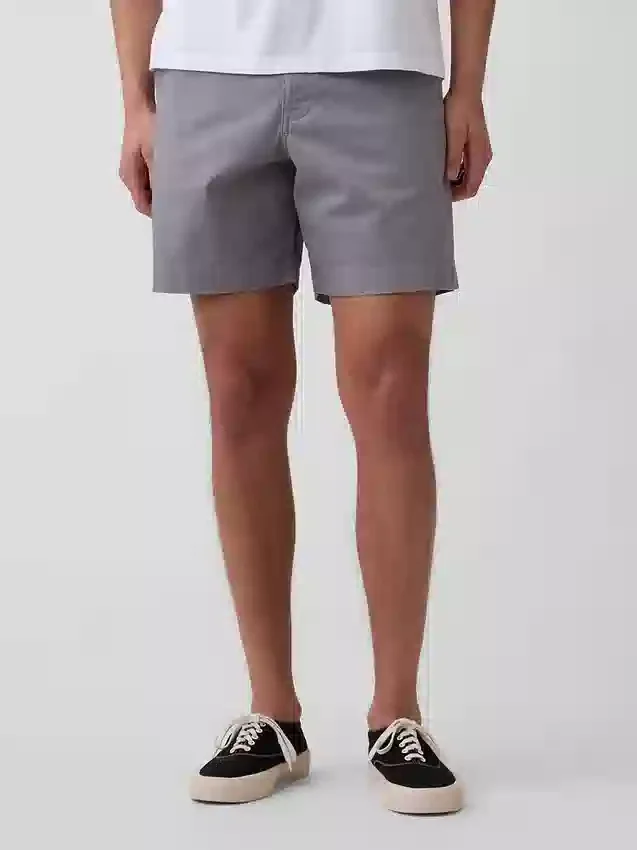 7" relaxte korte broek