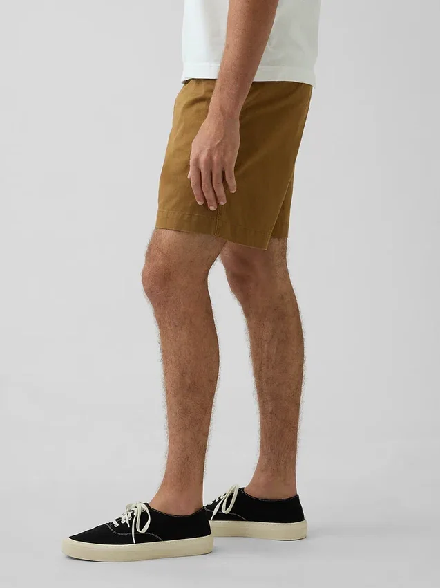 7" relaxte korte broek