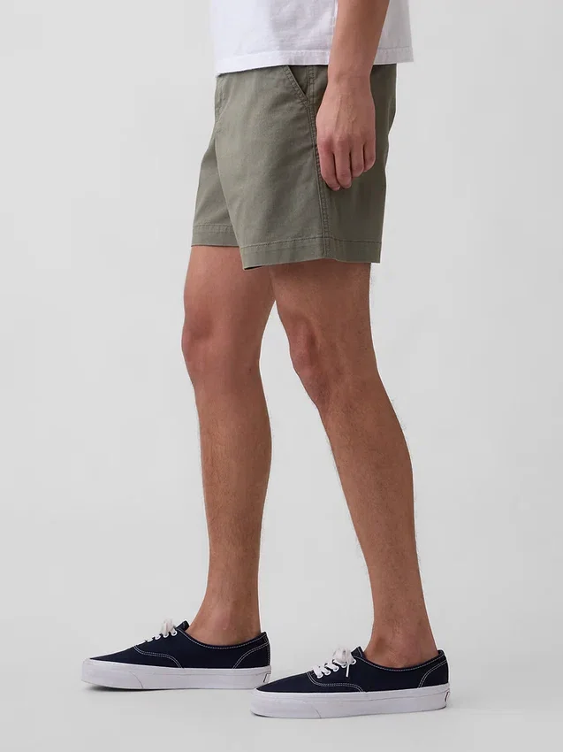7" relaxte korte broek