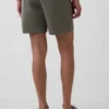 7" relaxte korte broek