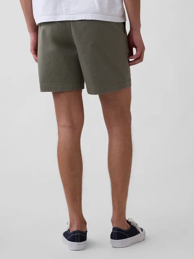 7" relaxte korte broek