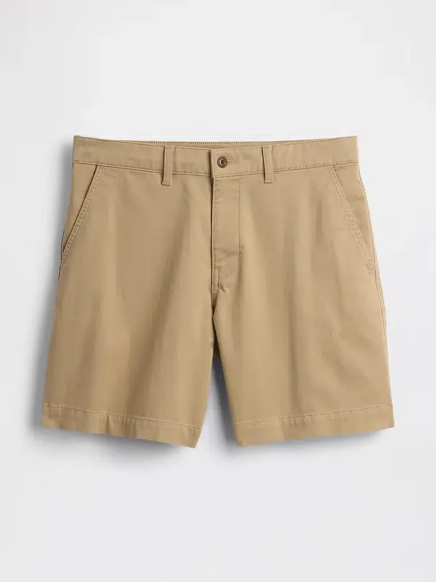 7" relaxte korte broek