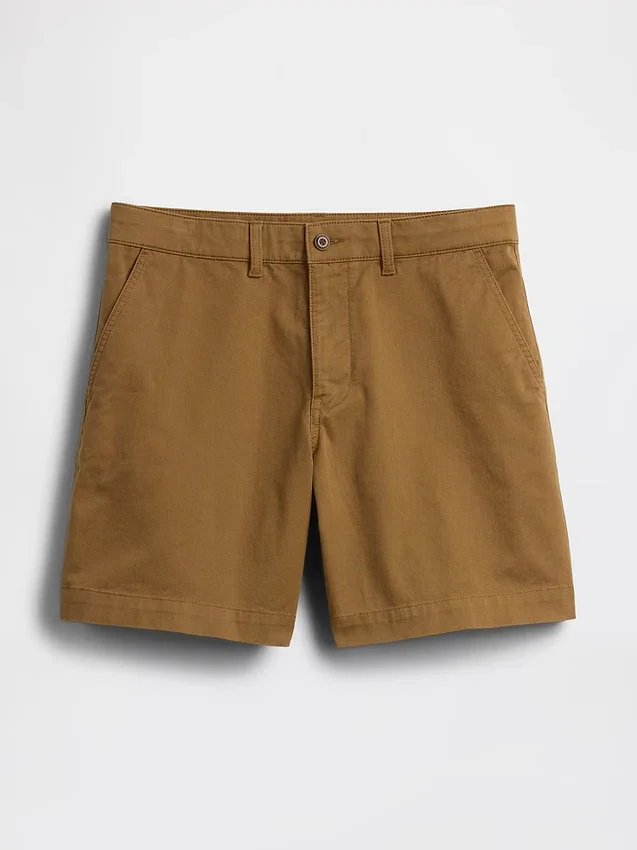 7" relaxte korte broek