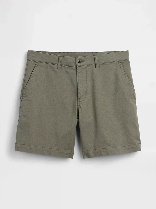 7" relaxte korte broek