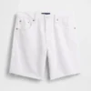 8" ultrazachte, loszittende korte broek met middelhoge taille