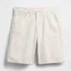 9" loszittende denim korte broek voor carpenters