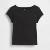 Aansluitend T-shirt met kapmouwtjes voor kinderen