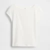 Aansluitend T-shirt met kapmouwtjes voor kinderen
