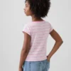 Aansluitend T-shirt met kapmouwtjes voor kinderen
