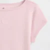 Aansluitend T-shirt met kapmouwtjes voor kinderen