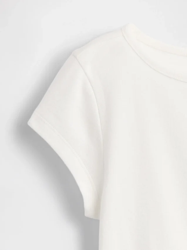 Aansluitend T-shirt met kapmouwtjes voor kinderen