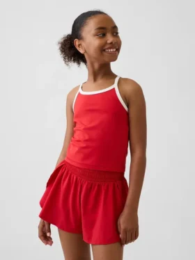 Actieve tanktop met racerback voor kinderen