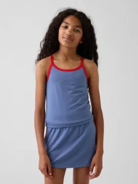 Actieve tanktop met racerback voor kinderen