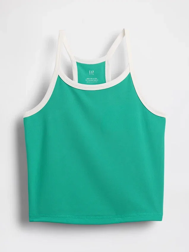 Actieve tanktop met racerback voor kinderen