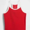 Actieve tanktop met racerback voor kinderen