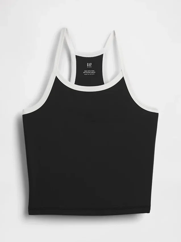 Actieve tanktop met racerback voor kinderen
