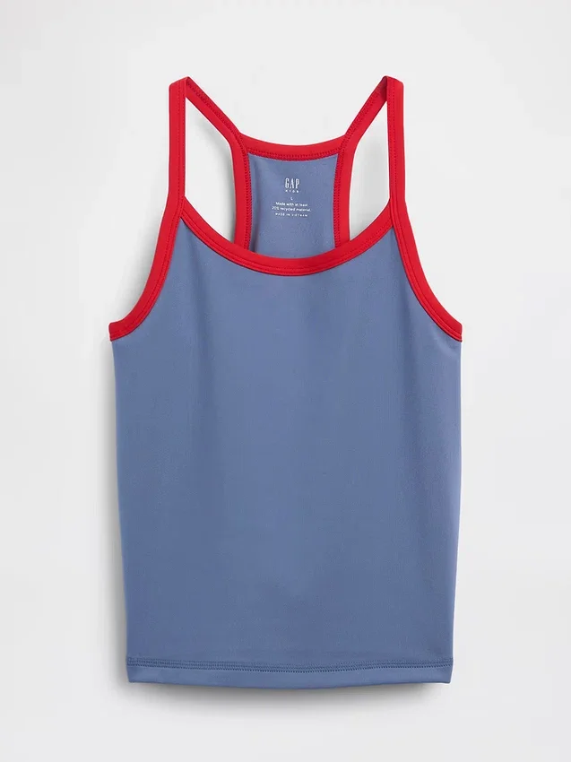 Actieve tanktop met racerback voor kinderen