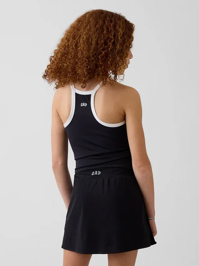 Actieve tanktop met racerback voor kinderen