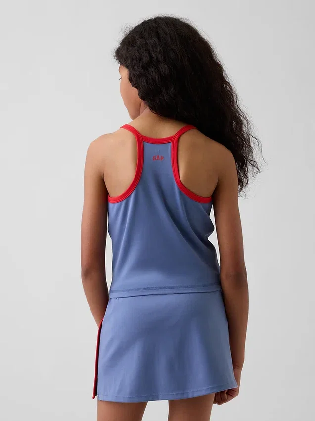Actieve tanktop met racerback voor kinderen