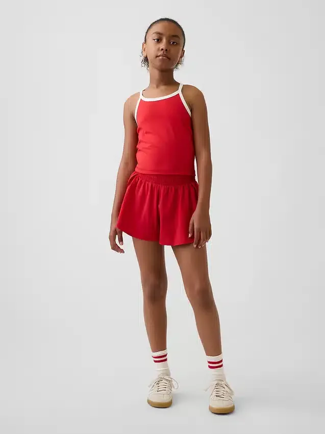 Actieve tanktop met racerback voor kinderen