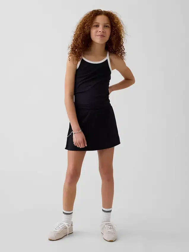 Actieve tanktop met racerback voor kinderen