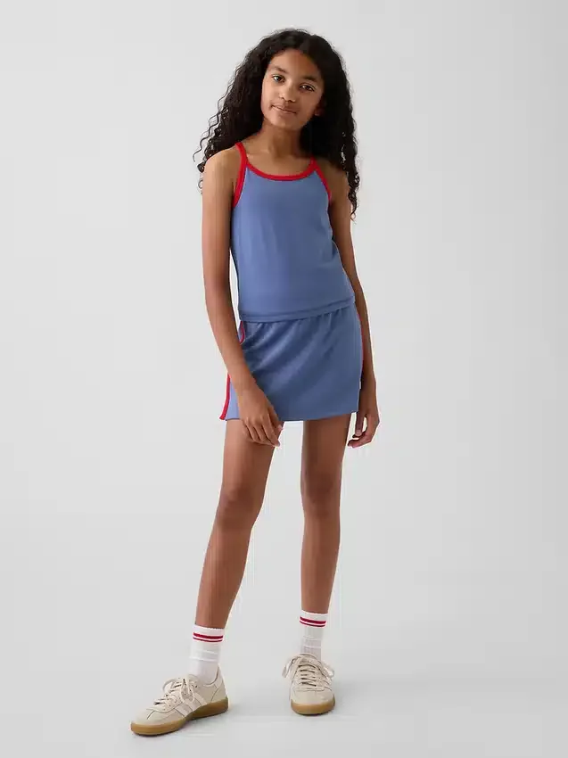 Actieve tanktop met racerback voor kinderen