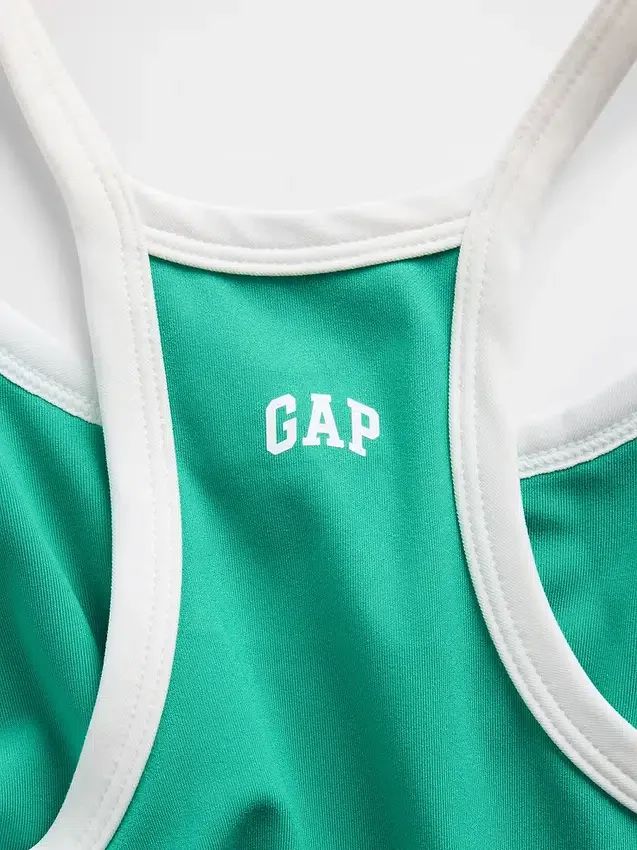 Actieve tanktop met racerback voor kinderen