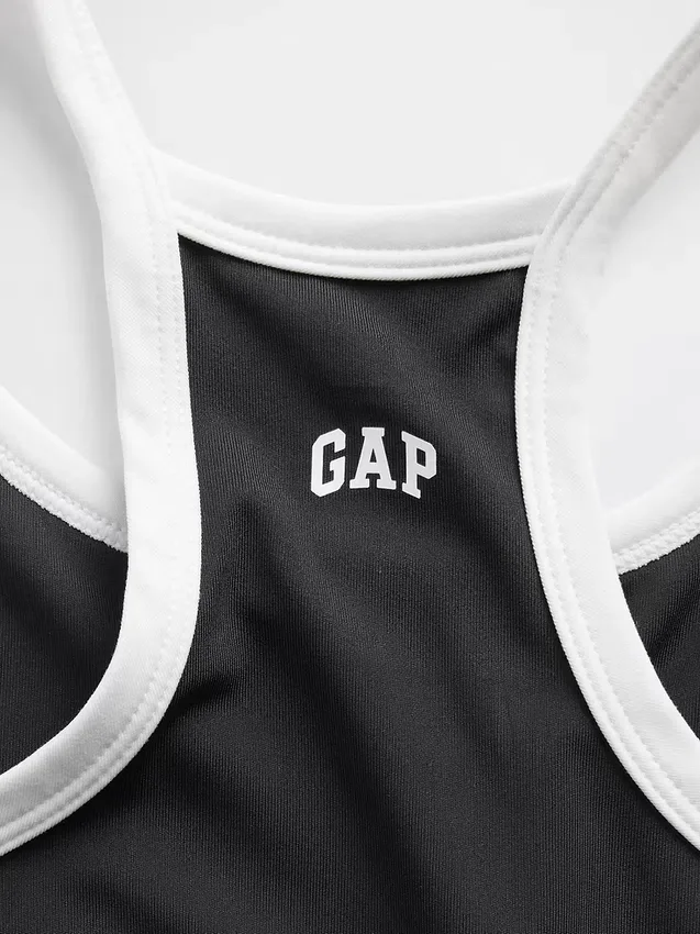 Actieve tanktop met racerback voor kinderen