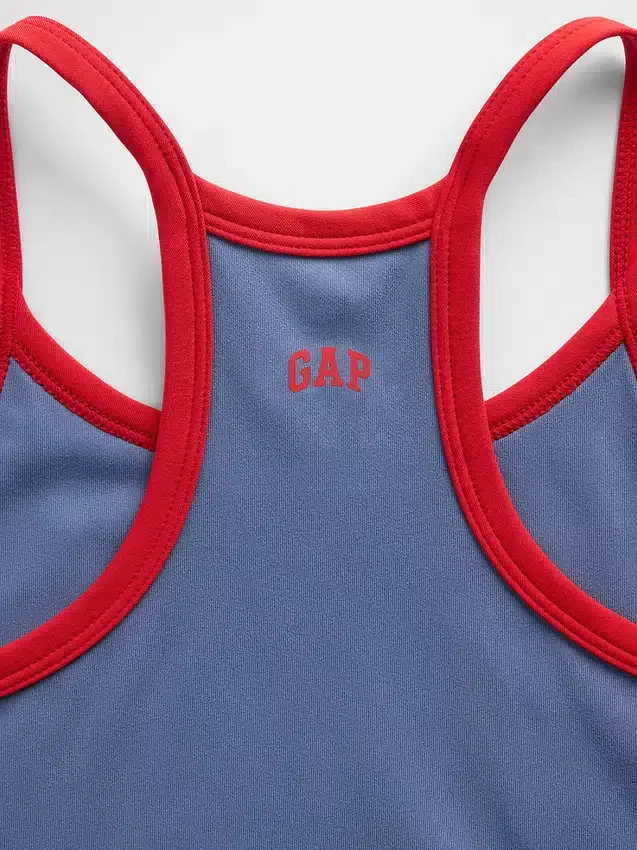 Actieve tanktop met racerback voor kinderen