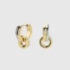Ana Luisa Asher Drop Huggie-oorbellen