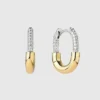 Ana Luisa Brynley Mini Micropave gouden hoepels