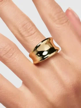 Ana Luisa gouden Wade-ring