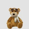 Aviator-knuffelbeer van 8 inch