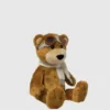 Aviator-knuffelbeer van 8 inch