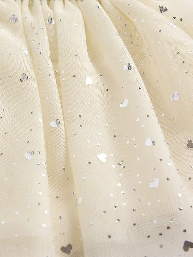 Baby-bodypakje met tule-trui en jurk