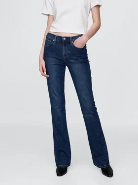 Baby Boot-Jeans met middelhoge taille